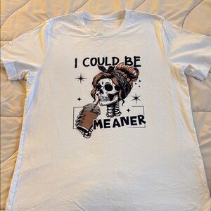 White Graphic T-Shirt